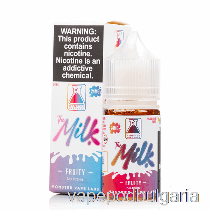 Vape Течности Fruity - млечните соли - 30ml 48mg